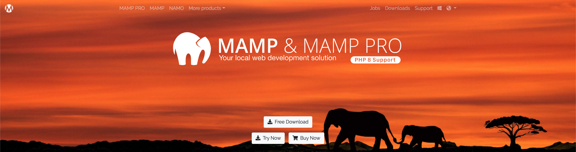 MAMP 公式ページ
